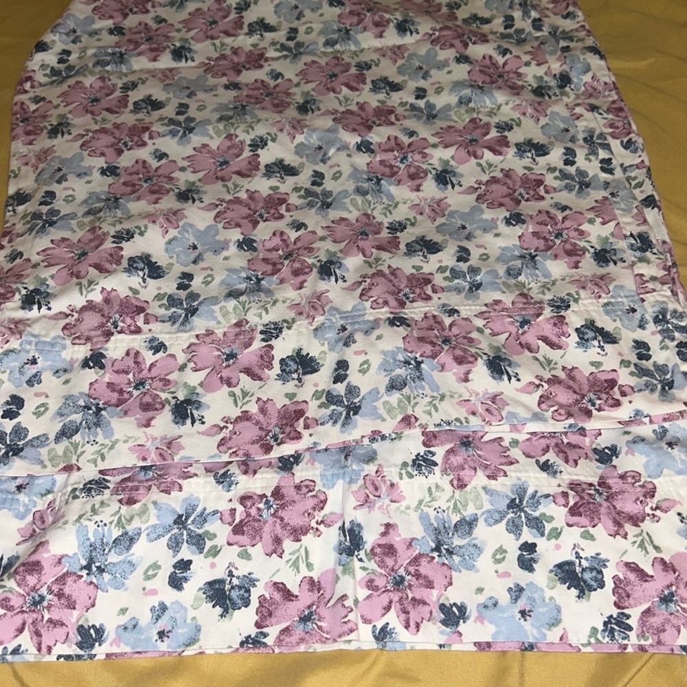 Matching King Size Floral Pillowcases